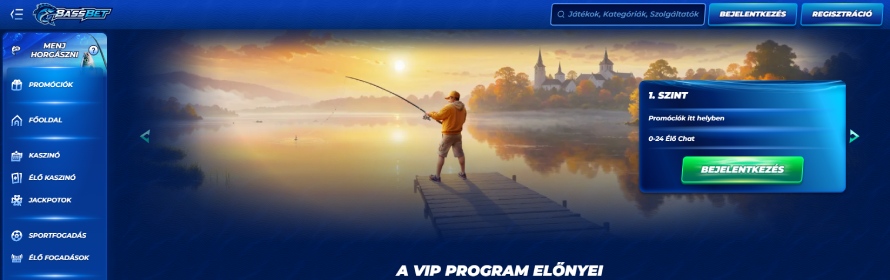 BassBet kaszinó VIP