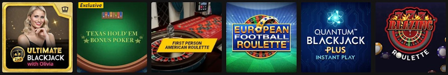 bwin casino asztali játékok
