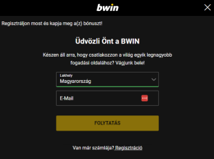 bwin regisztráció