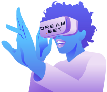 Dreambet élő fogadás részleg profi VR-Field funkcióval kiegészítve