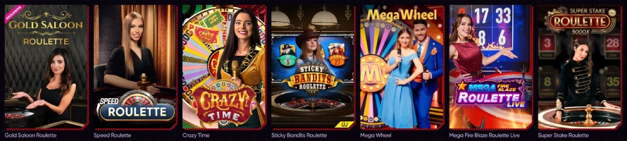 QuickWin Casino élő játékok