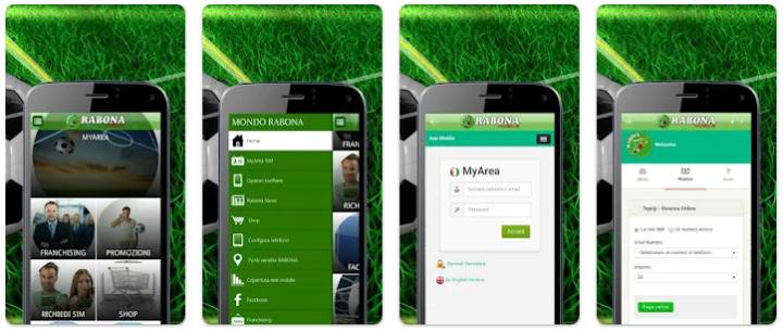 Rabona mobile app