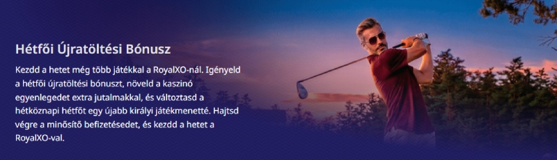 RoyalXO Casino bónusz